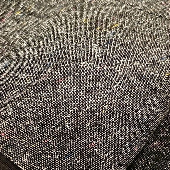 Fairycore Twee Academia Tweed  Floral Embroidered Ruffle Midi Skirt Workwear - Picture 4 of 11